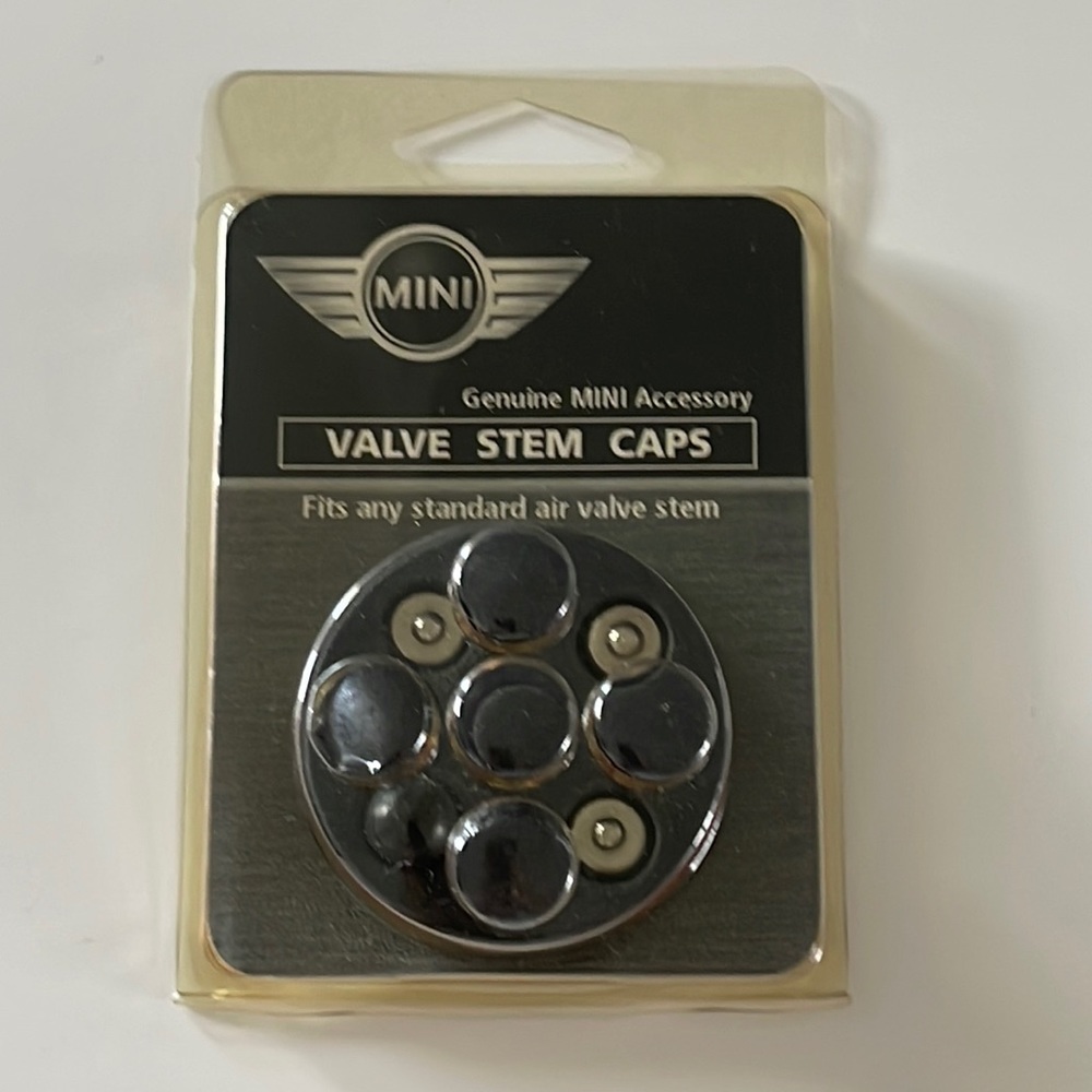 Mini Cooper valve stem caps